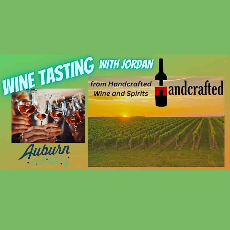 Wine Tasting with Jordan from Handcrafted
